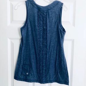 Lululemon Run Free Tank Heathered Purple size 10